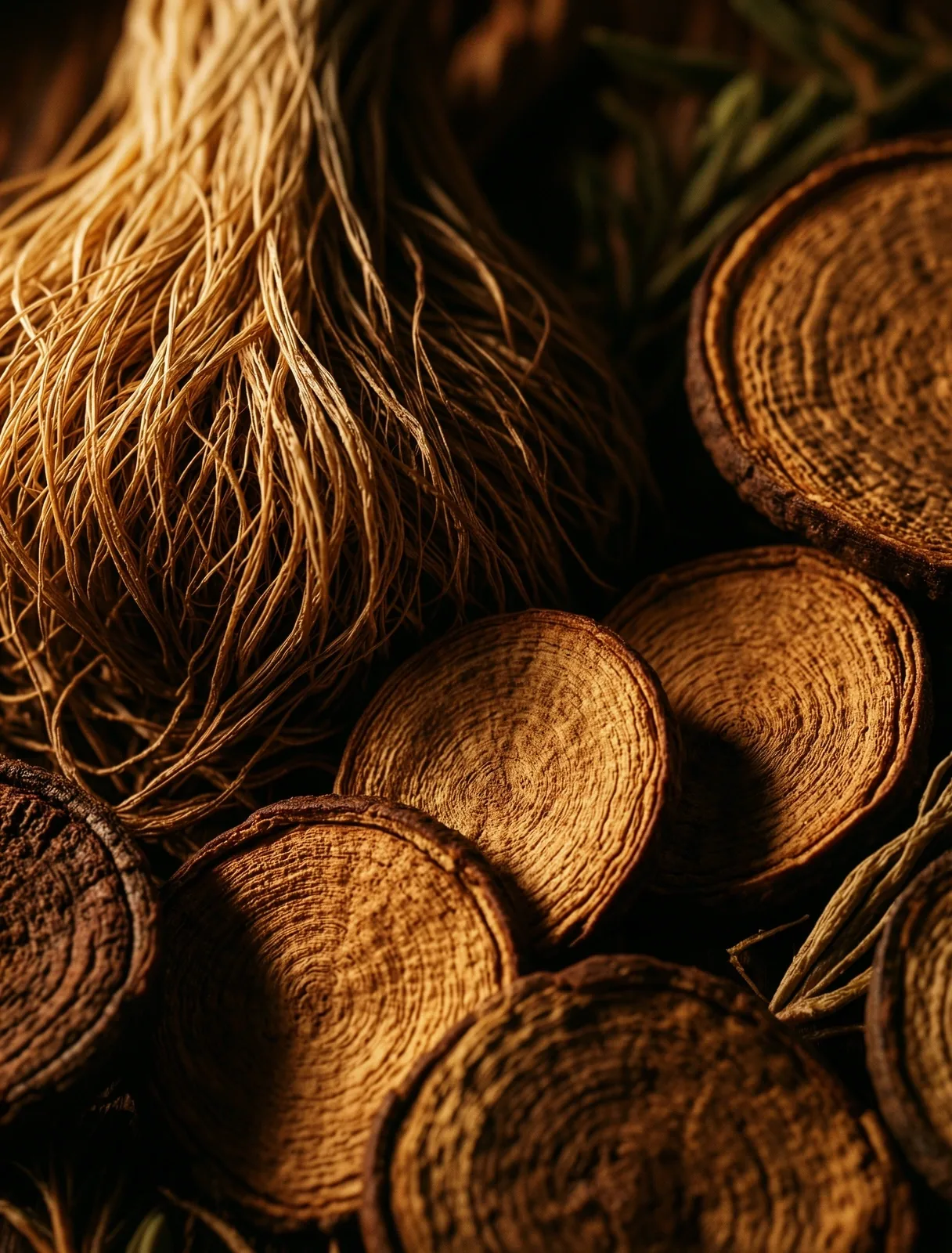Botanical specimen textures