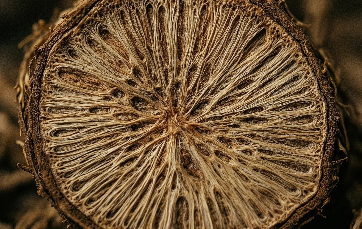Botanical specimen macro detail
